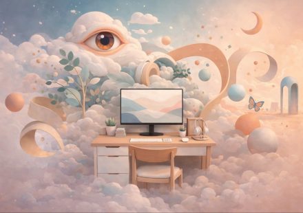 Featured Image for a small desk setup.