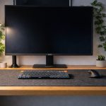 Small Desk With Foliage
