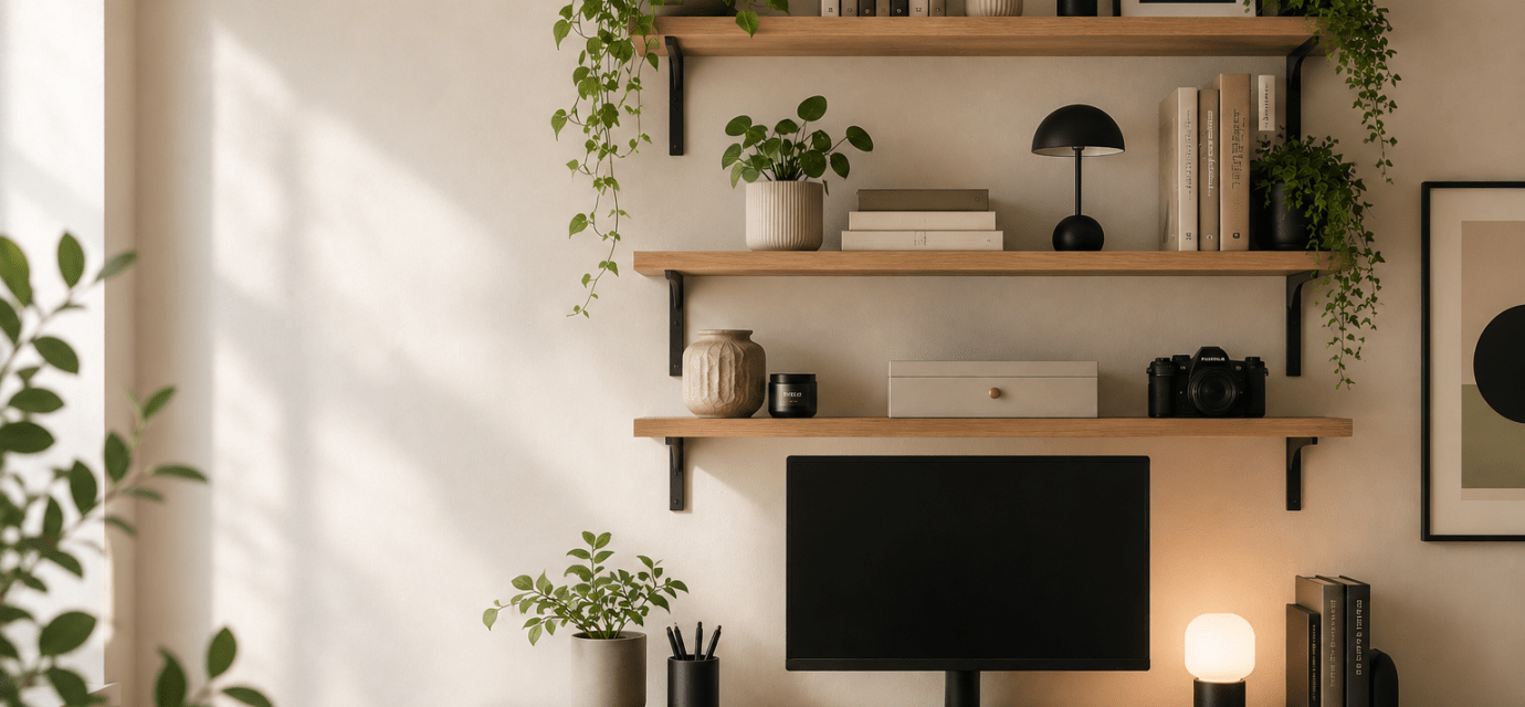 Home office shelving ideas