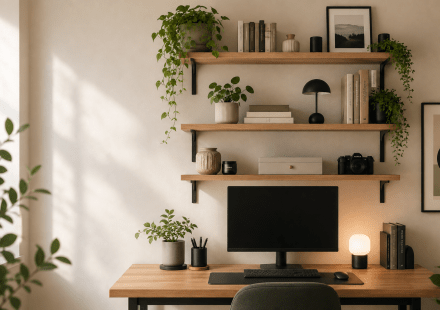 Home office shelving ideas
