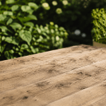 Scaffold wood for biophilic office design